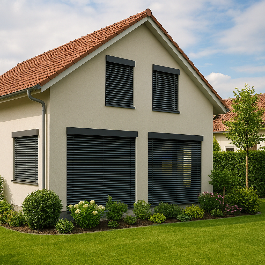 Landelijke woning met shutters in Antwerpen